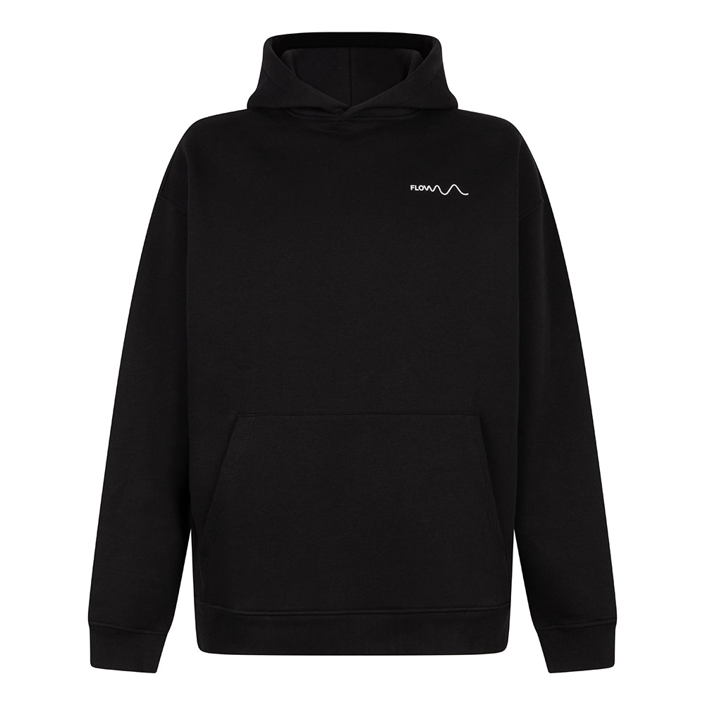 FLOW Logo Hoodie - Black