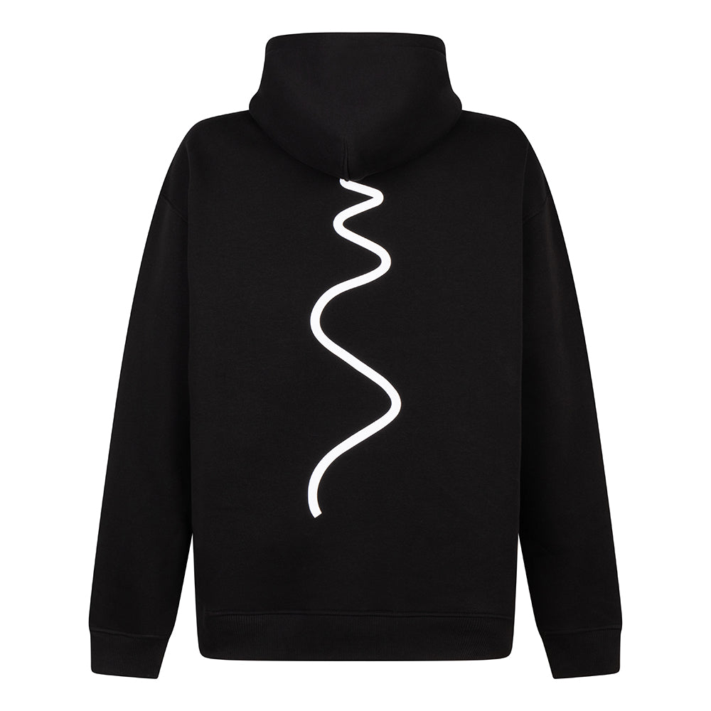 FLOW Logo Hoodie - Black
